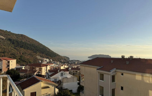 1 Bedroom Apt, Sea View, Garage in Budva